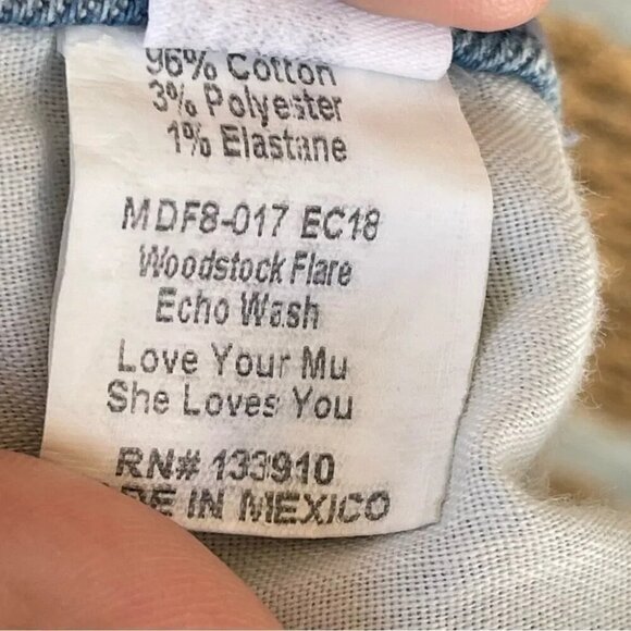 Show Me Your Mumu Woodstock Flare Jeans 26 - Picture 13 of 15
